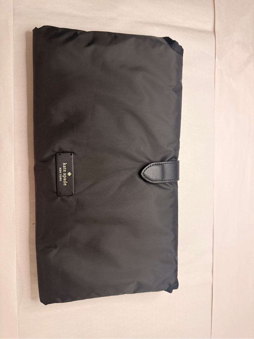 kate spade Black Foldable Travel Toiletry Case